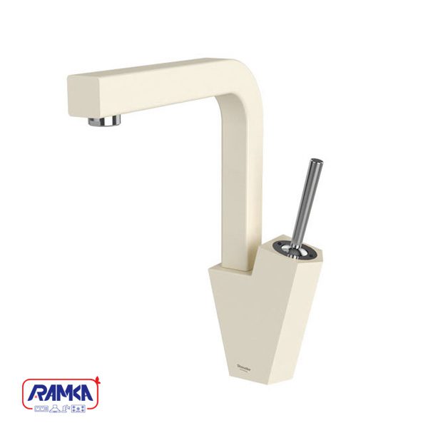 شیر ظرفشویی شودر مدل تیفانی شیری کروم