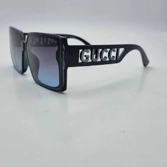 عینک آفتابی زنانه ومردانه مارک گوچی (شیشه مشکی هایلایت)