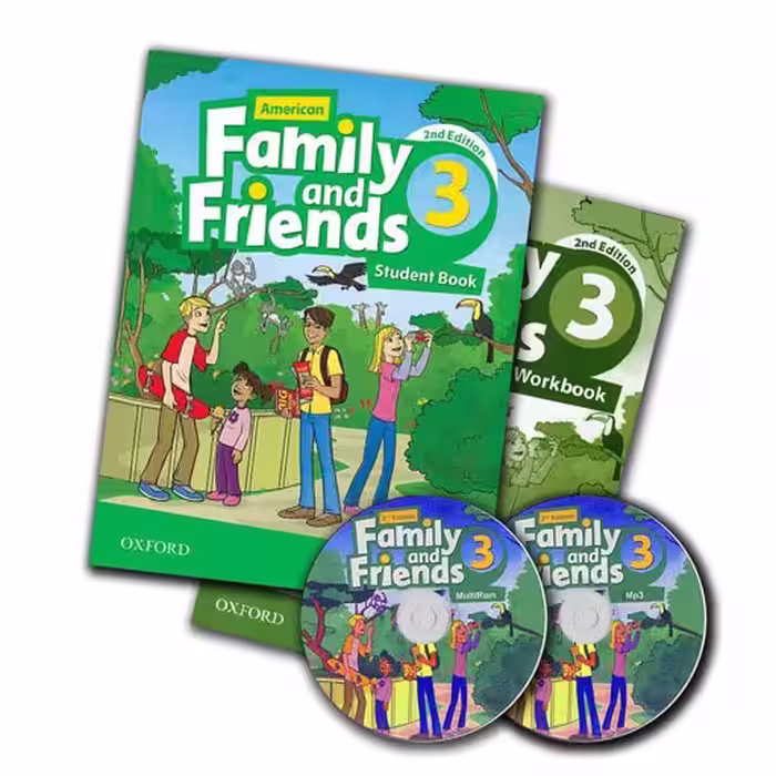 American Family and Friends 2nd 3 Student work CD
