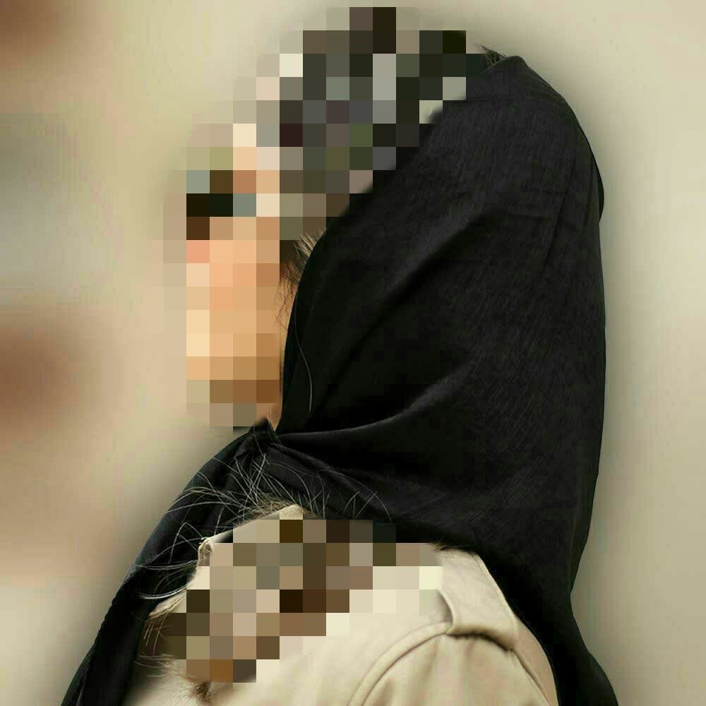 مینی اسکارف مشکی ساتن