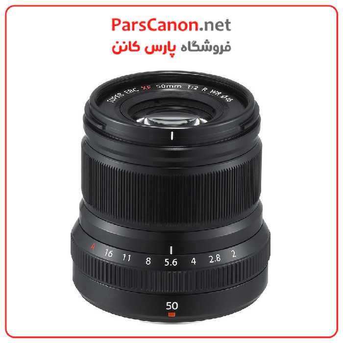 لنز فوجی فیلم FUJIFILM XF 50mm f/2 R WR Lens (Black)