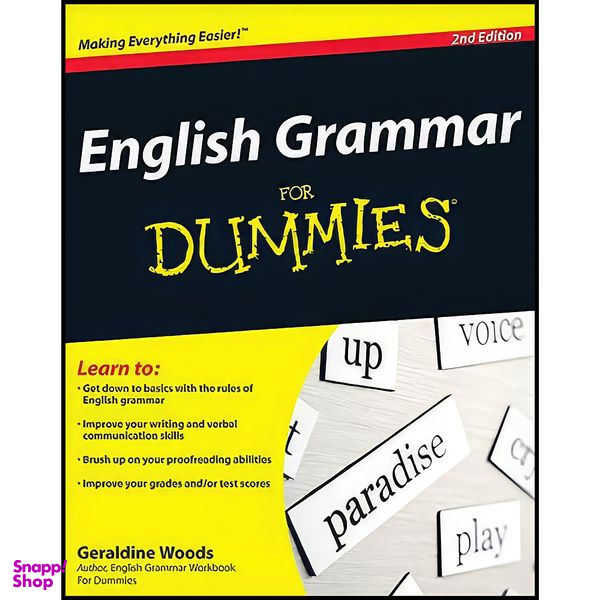 کتاب English Grammar For Dummies اثر Geraldine Woods انتشارات For Dummies