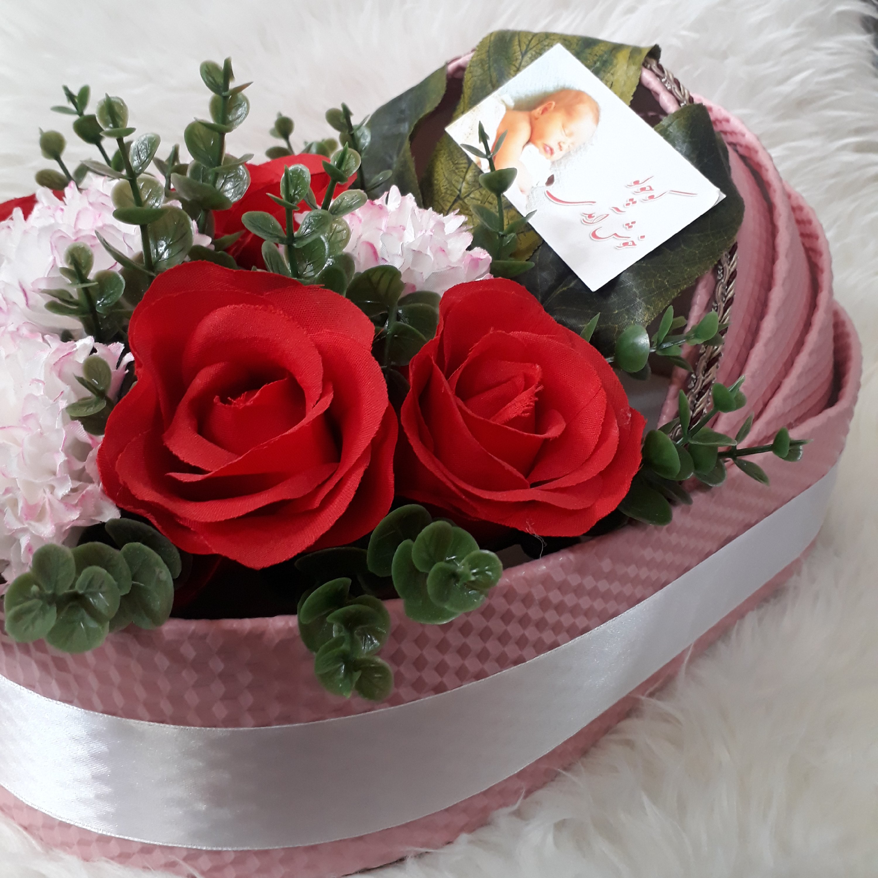 باکس گل نوزاد دختر