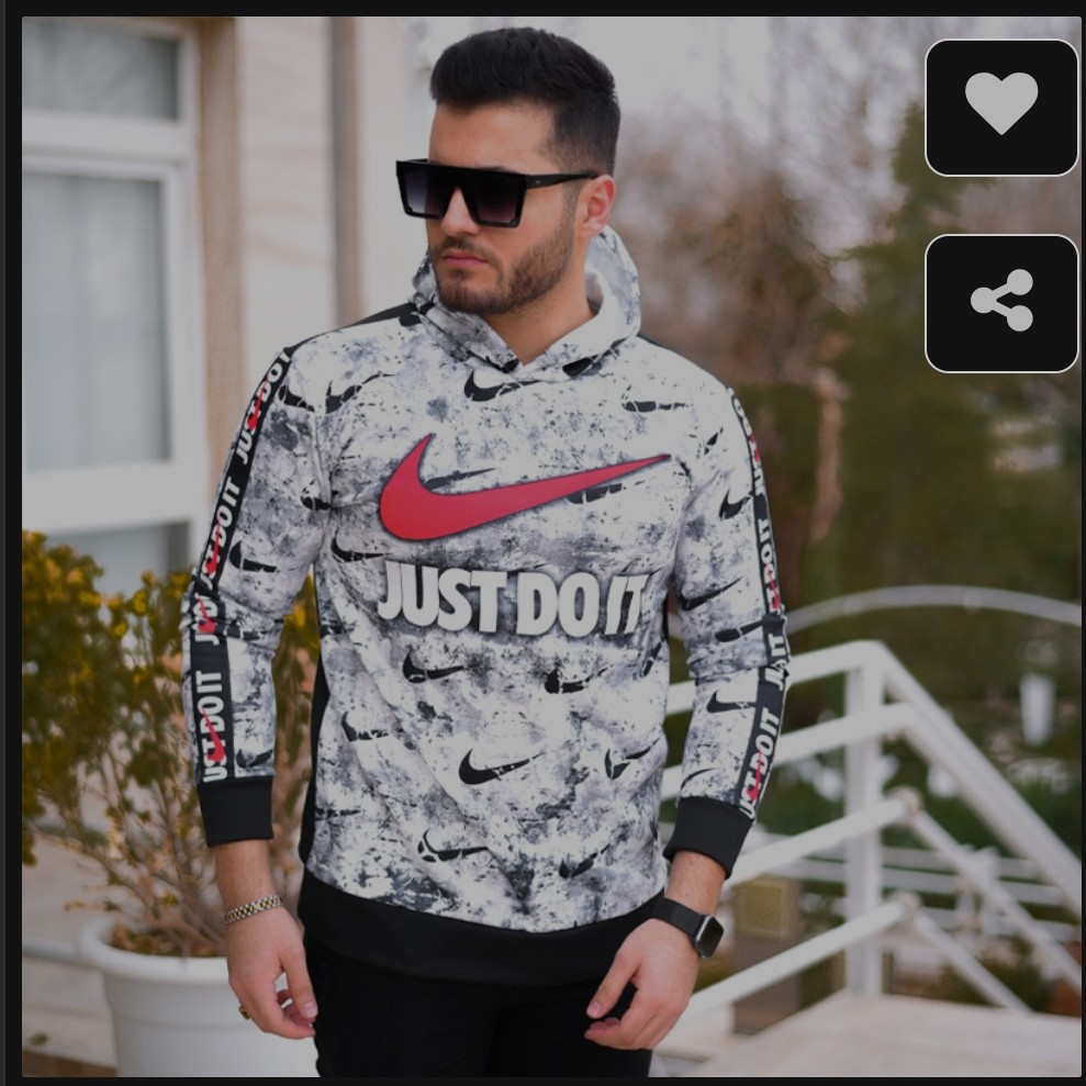 سویشرت مردانه مدل just do it