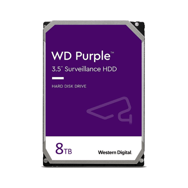 هارد اینترنال وسترن دیجیتال مدل PURPLE 8TB