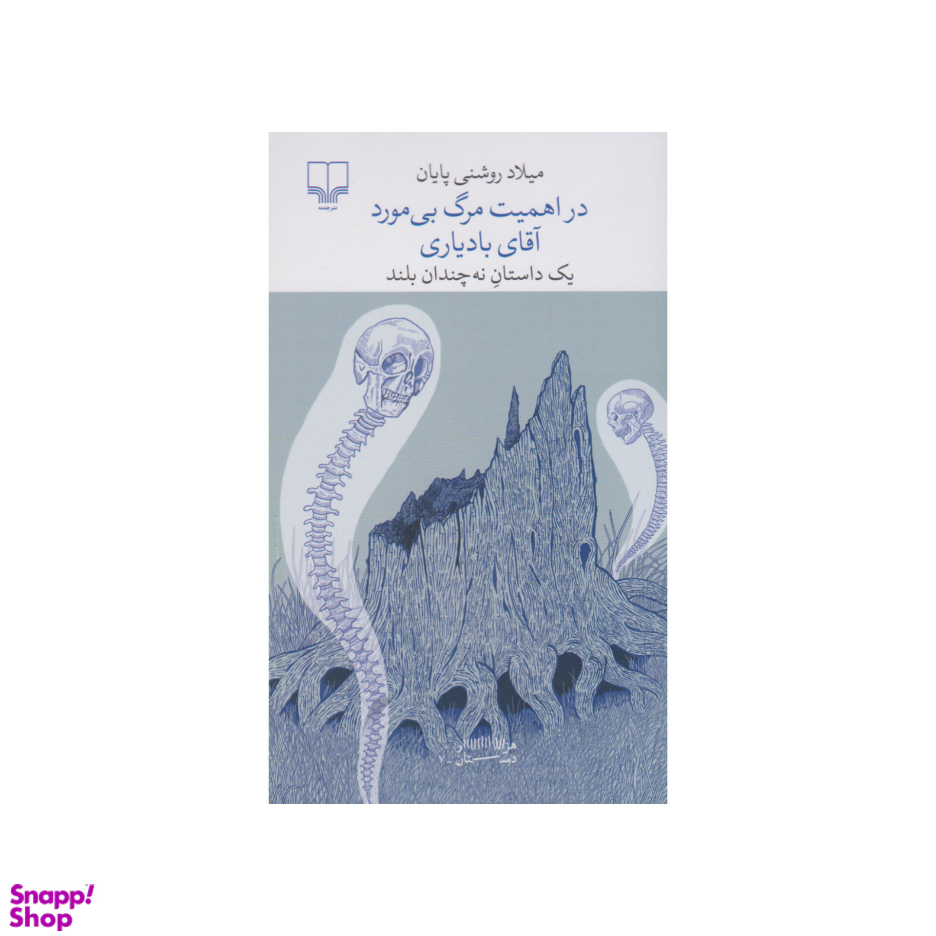 کتاب در اهمیت مرگ بی مورد آقای بادیاری اثر میلاد روشنی پایان