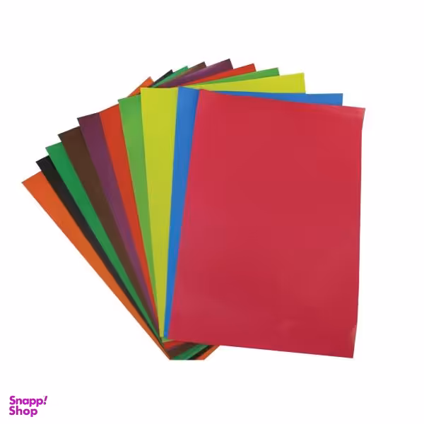 کاغذ رنگی A4 مدل KR01 بسته 10 عددی
