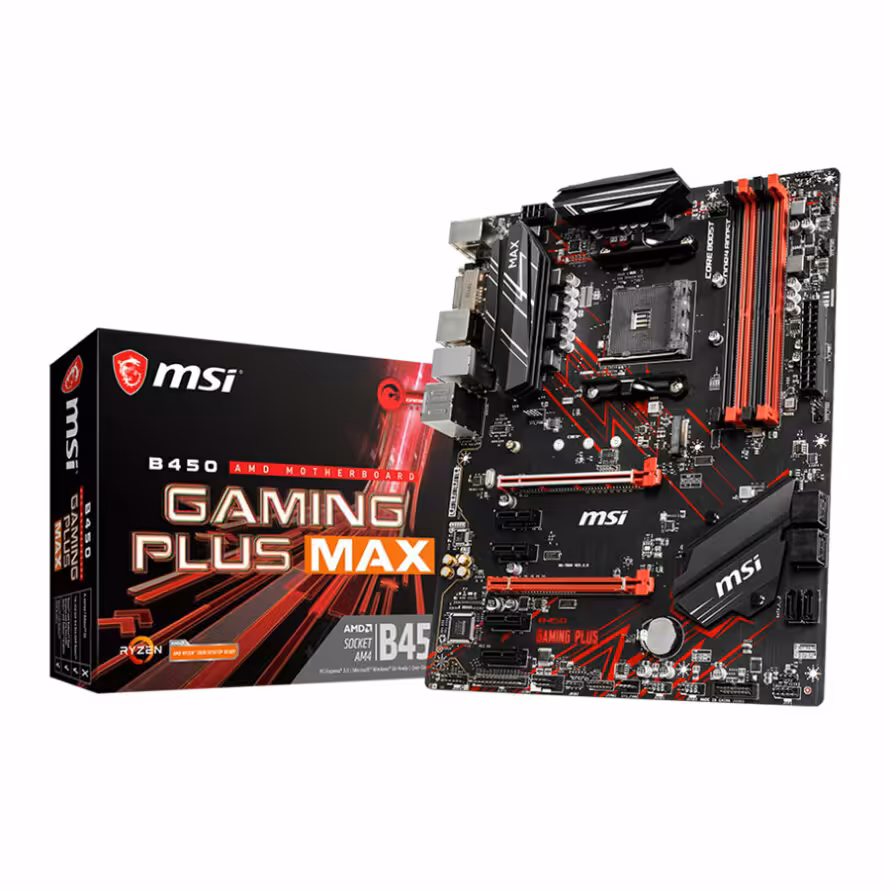 مادربرد ام اس آی B450 GAMING PLUS MAX