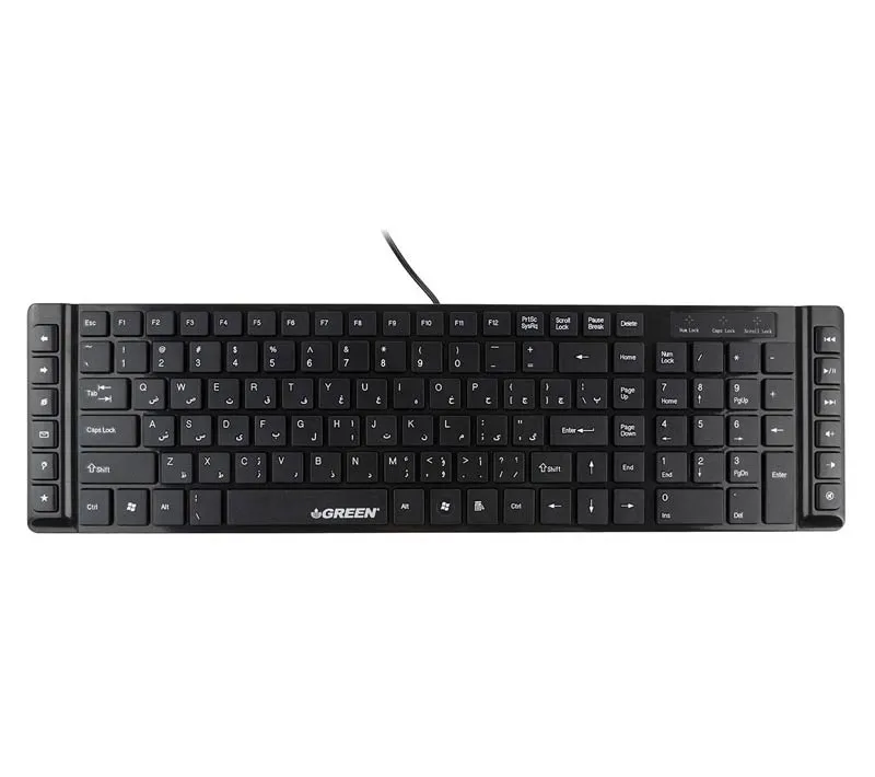 کیبورد گرین GK-301 با حروف فارسی