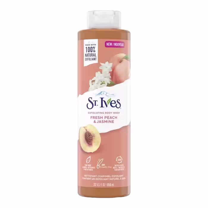 شامپو بدن مدل عصاره هلو Fresh peach and jasmine اس تی.ایوز ST.IVES حجم 650 میل | فروشگاه ارس ترک
