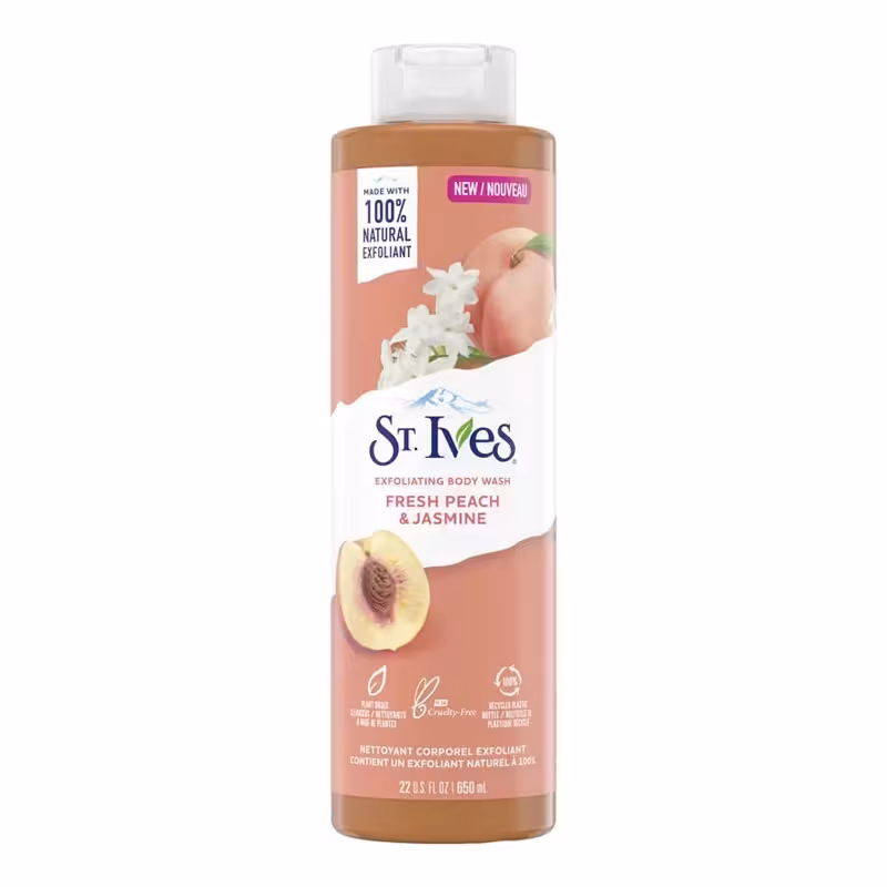شامپو بدن مدل عصاره هلو Fresh peach and jasmine اس تی.ایوز ST.IVES حجم 650 میل | فروشگاه ارس ترک