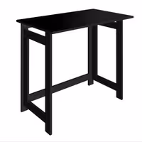 میز تحریر ابرا (تاشوی) مدل ESFID (سرهم نشده) رنگ مشکی