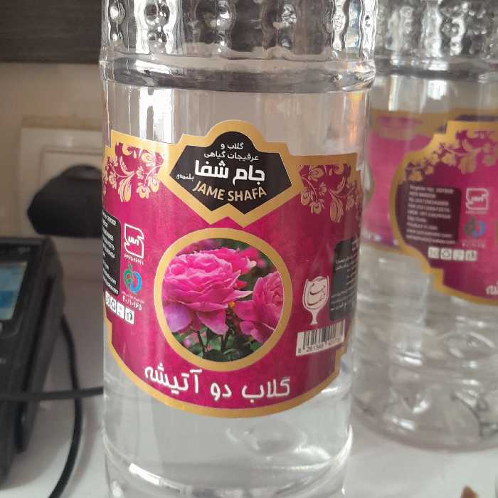 گلاب دوآتیشه یک لیتری ی