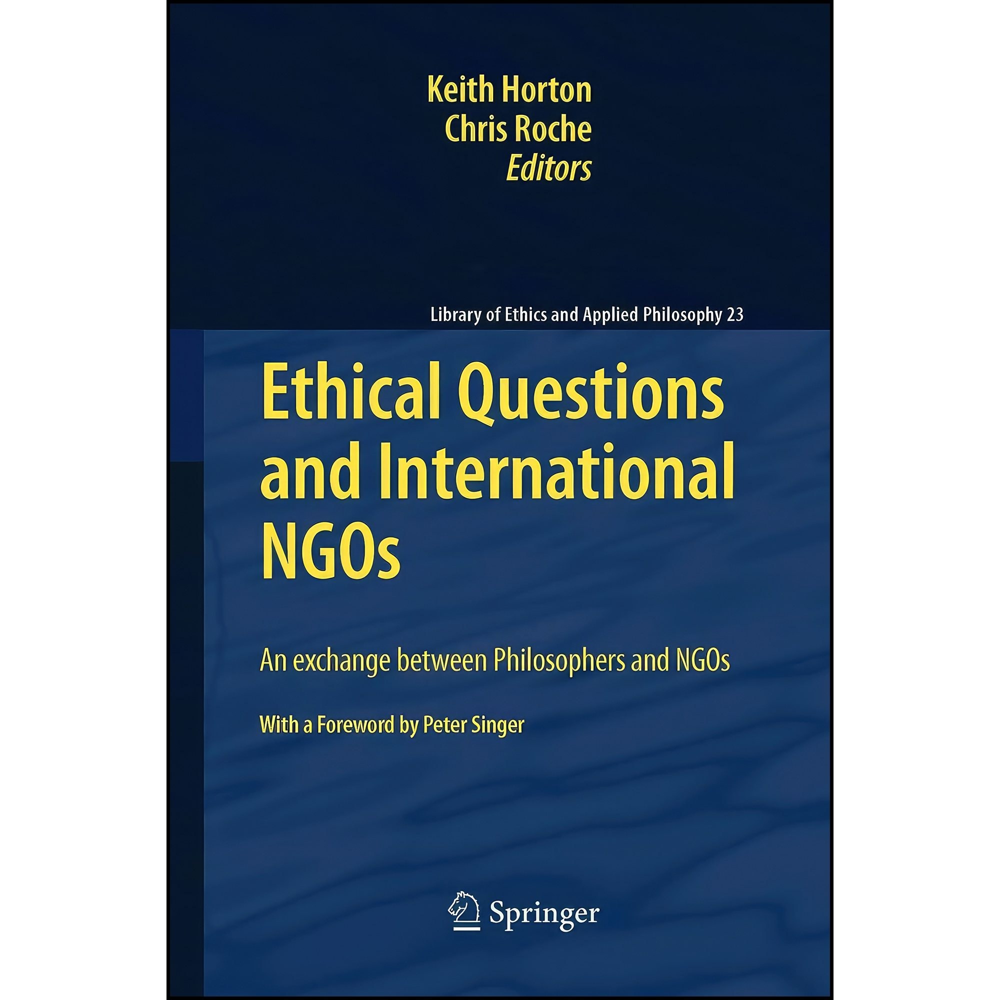 کتاب زبان اصلی Ethical Questions and International NGOs انتشارات Springer