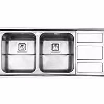 سینک ظرفشویی استیل البرز 765 توکار