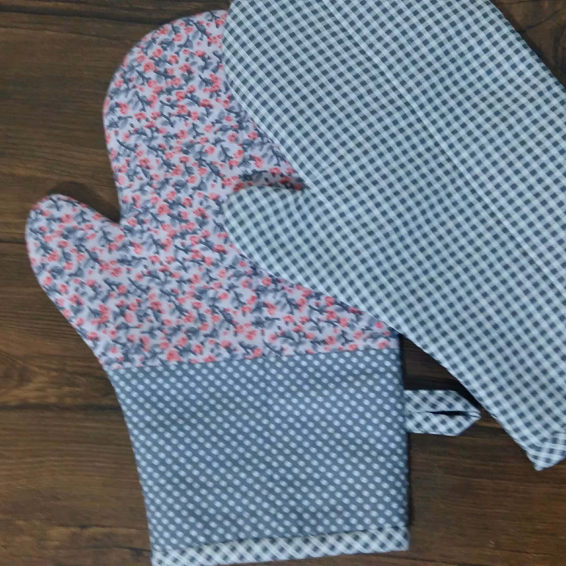 دستکش فر، دو رو، دولایه پشم‌شیشه، طول دستکش28سانت