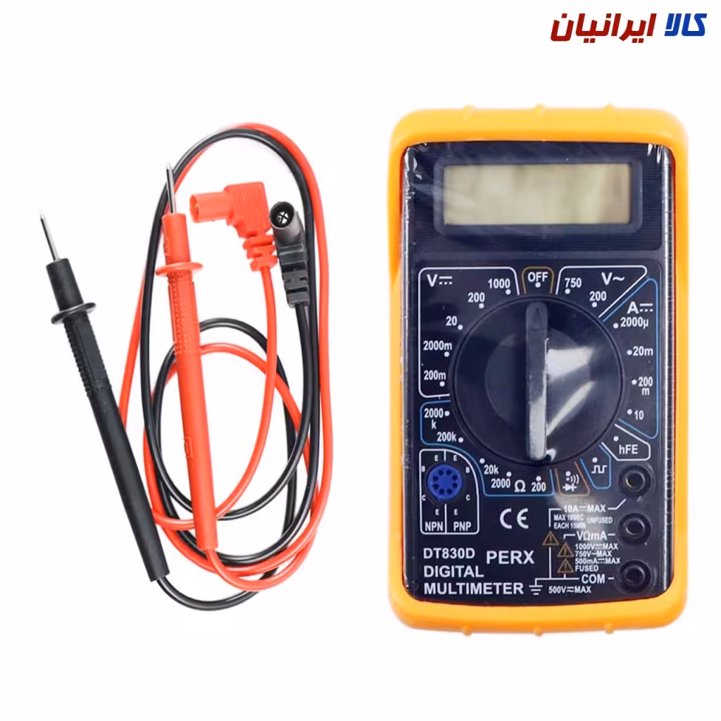مولتی متر دیجیتالی مدل DT830D