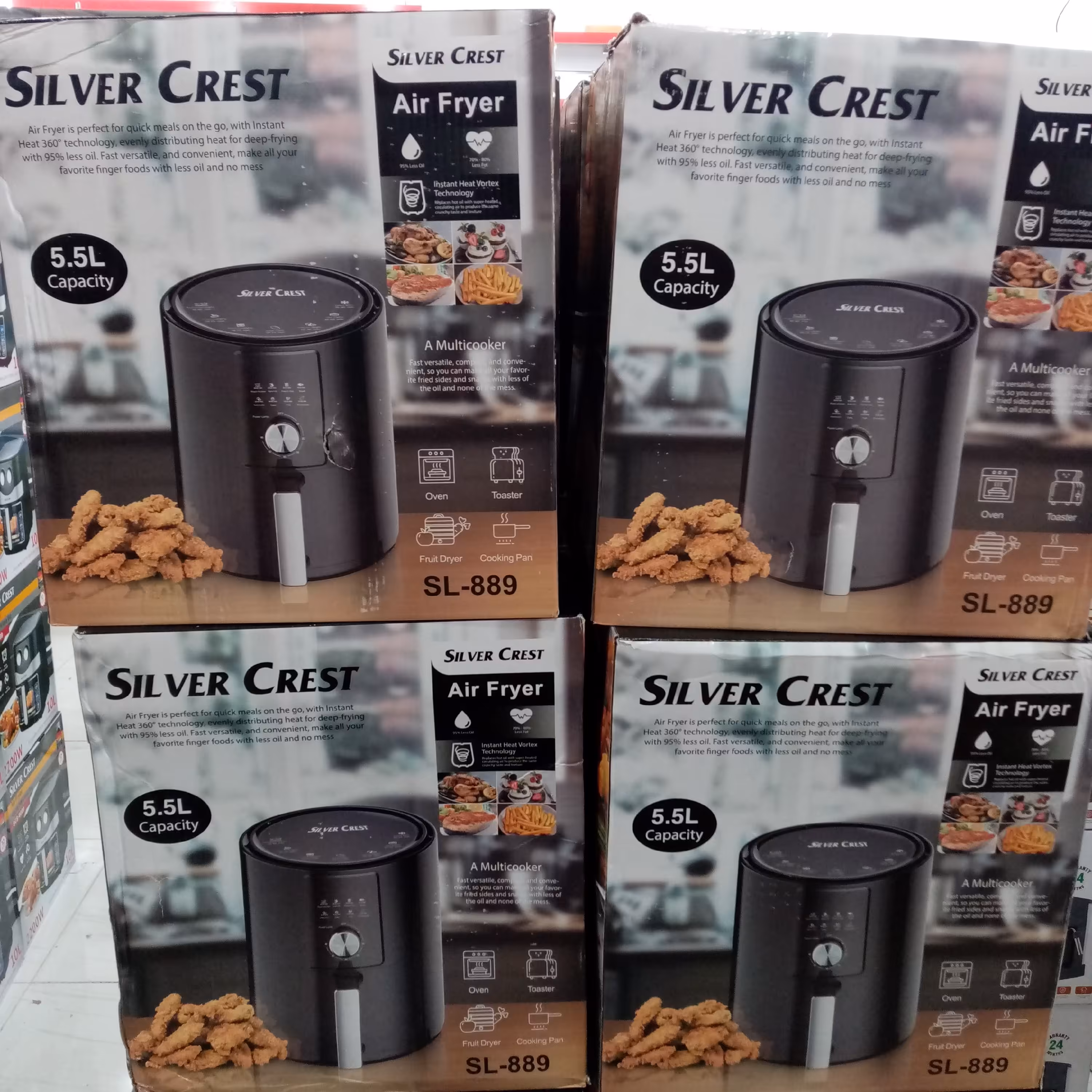 سرخ کن سیلور کرست 5.5 لیتر