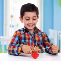 اسباب بازی چوبین مدل فرفره

