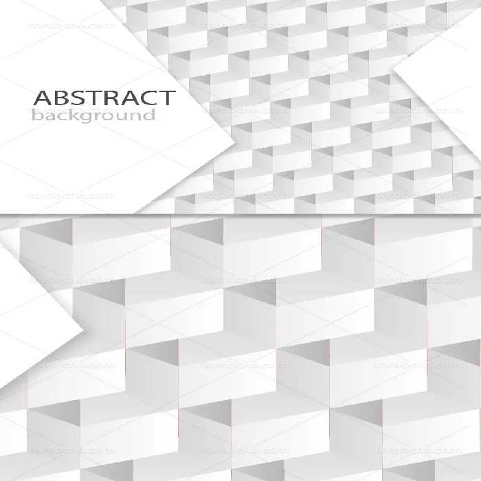 وکتور زمینه سفید انتزاعی | گرافیک با طعم تربچه