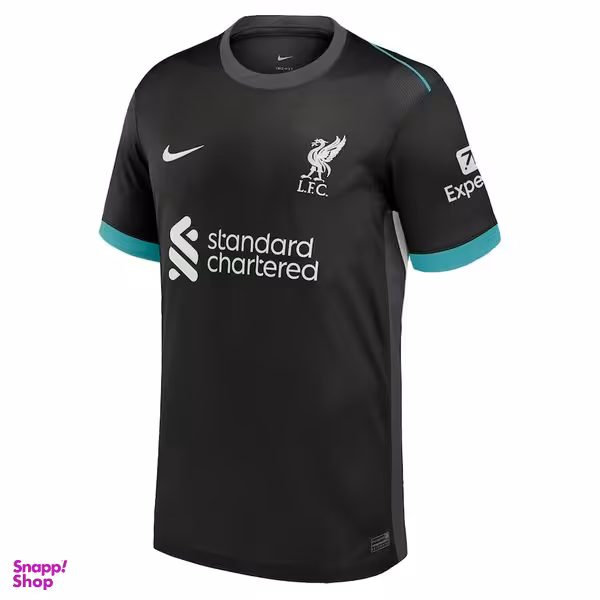 تیشرت ورزشی مردانه مدل لیورپول Away 2025