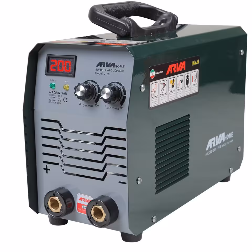 دستگاه جوش 200آمپر 2178 آروا اینوتر جوشکاری 2178 آروا