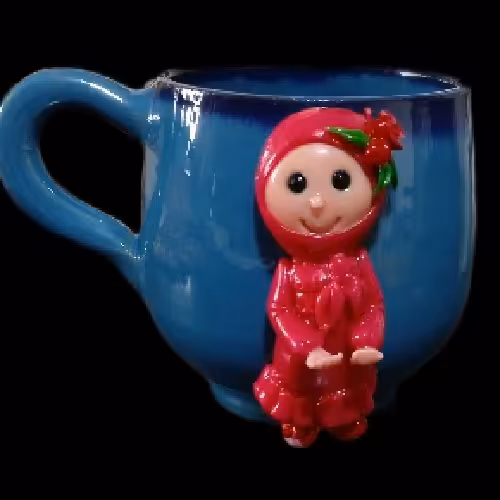 ماگ سفالی عبادت (کادوی مناسب برای جشن تکلیف)