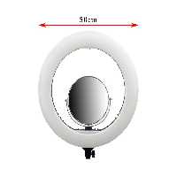 رینگ لایت عکاسی زئوس ZEUS YQ-520A (50 سانتی متر 65 وات)