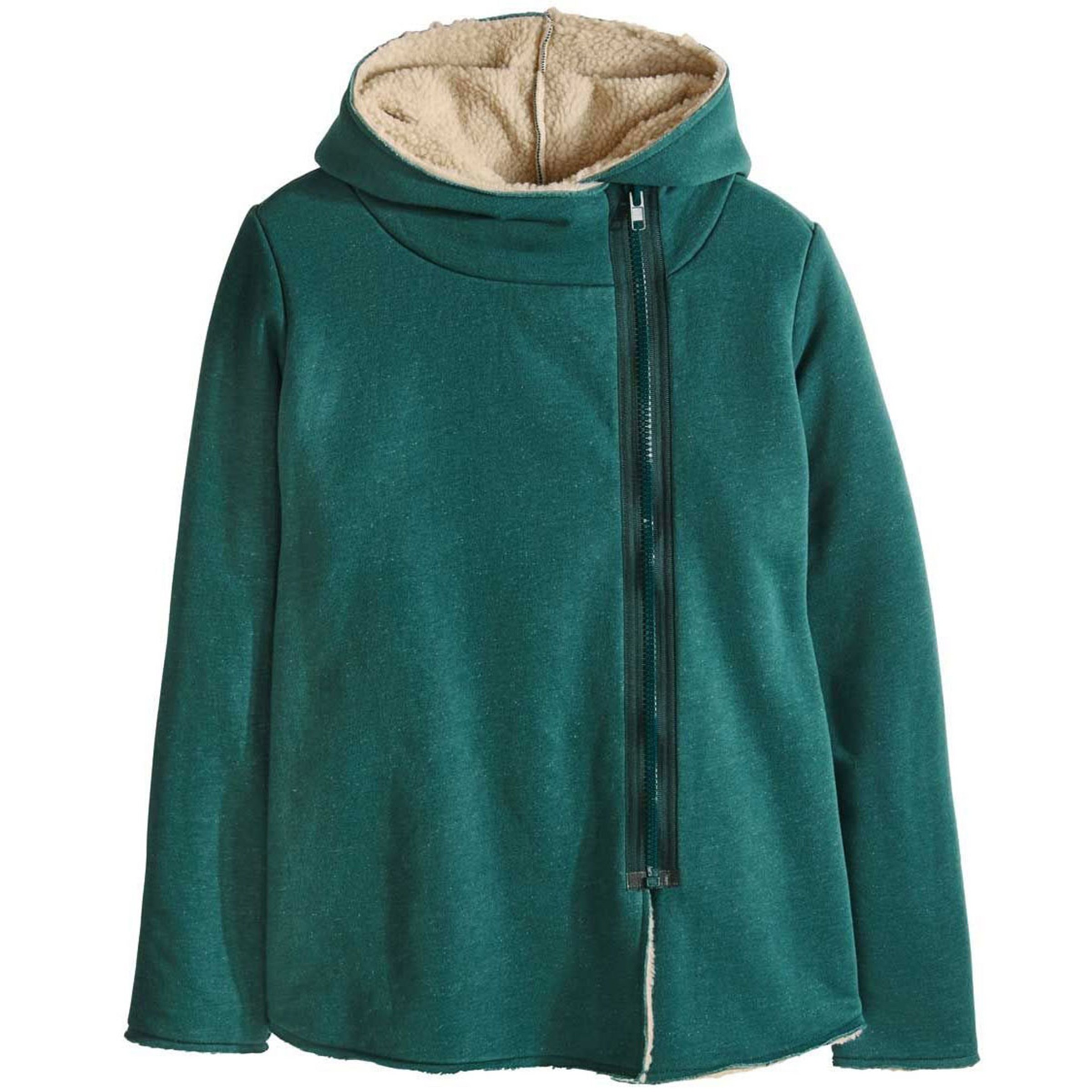 سویشرت بافت اسمارا سایز 36 تا 38 رنگ سبز