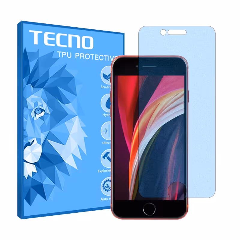 گلس اپل iPhone SE 2020 مدل مات آنتی بلو برند تکنو کد S