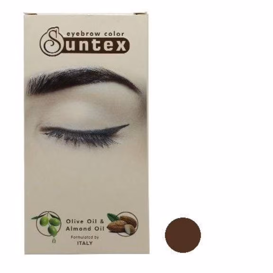 کیت رنگ ابرو سانتکس شماره N6-E7 حجم 30 میلی لیتر رنگ بلوند متوسط

