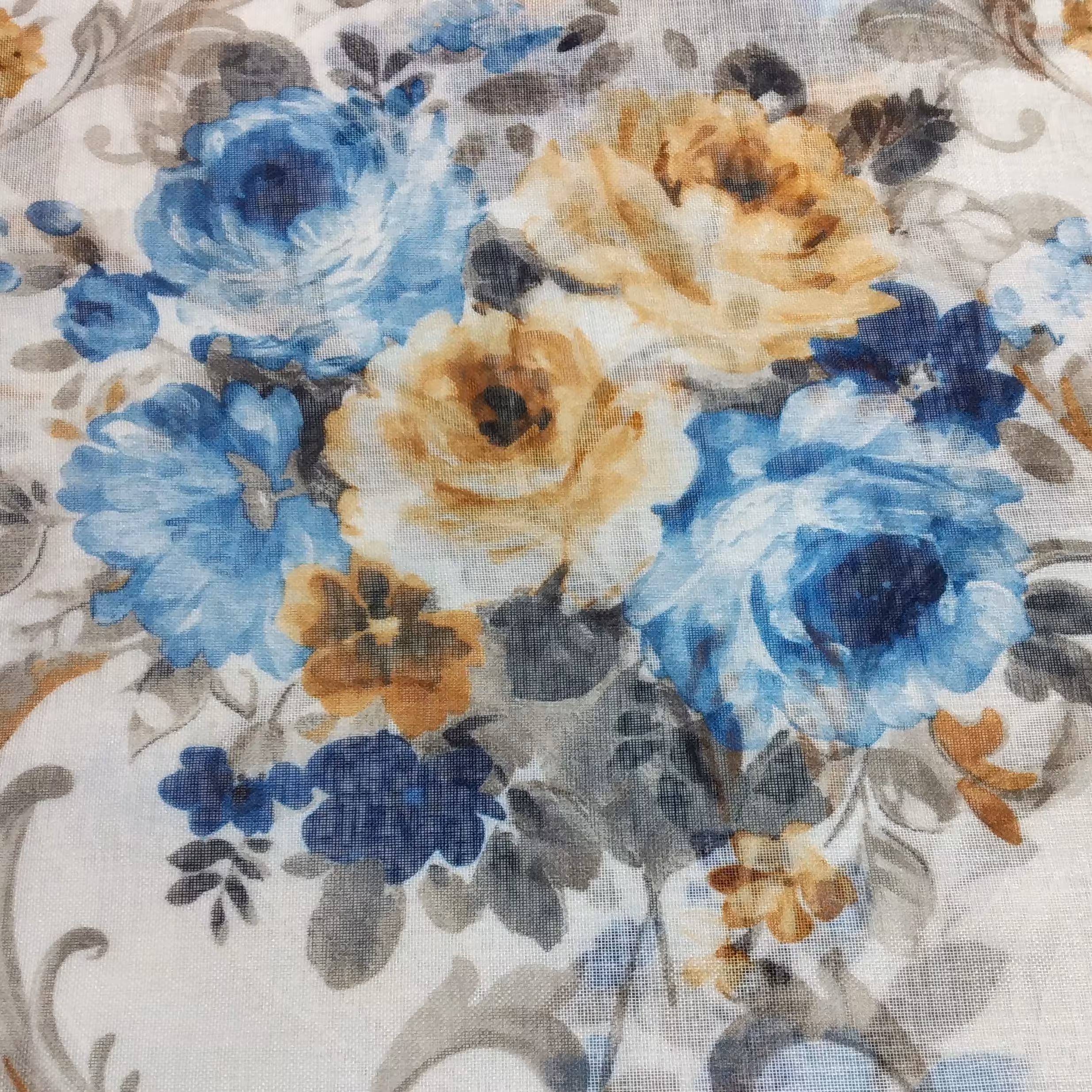 پرده اب رنگی زیبا