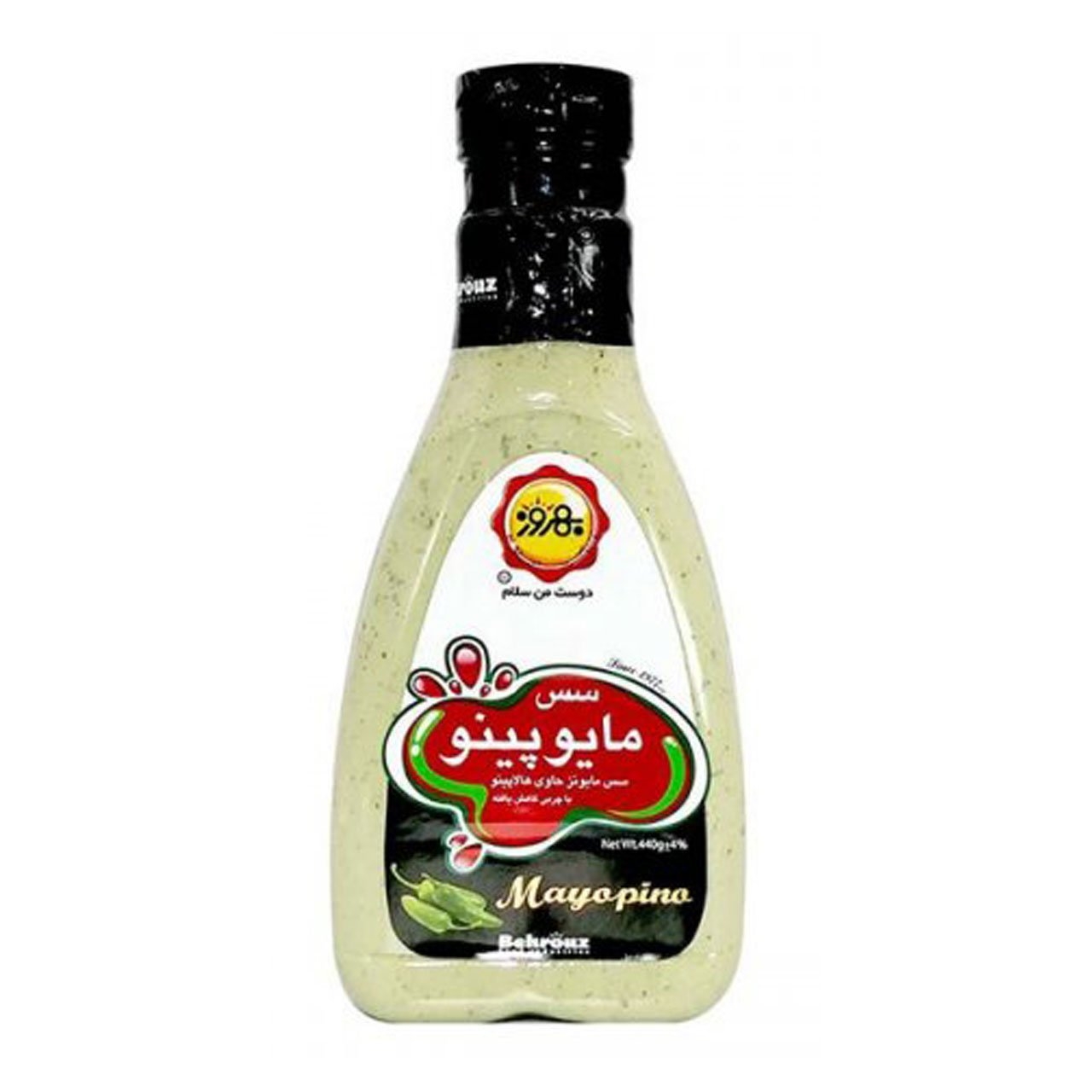 سس مایوپینو بهروز - 440 گرم