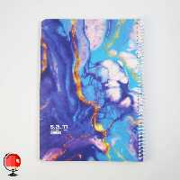 دفتر مشق 100 برگ سیمی طرح سرامیک سم