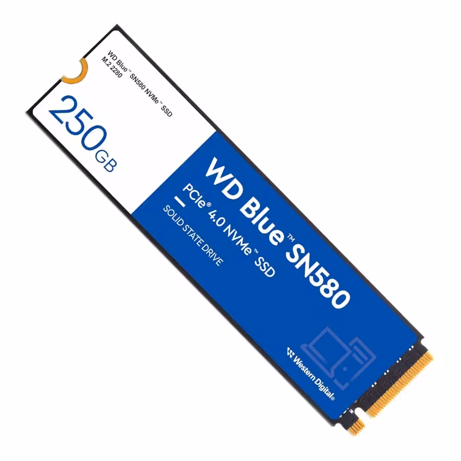 قیمت و خرید اس اس دی 250 گیگابایت وسترن دیجیتال مدل Blue SN580 NVMe M.2 2280 | یاس ارتباط