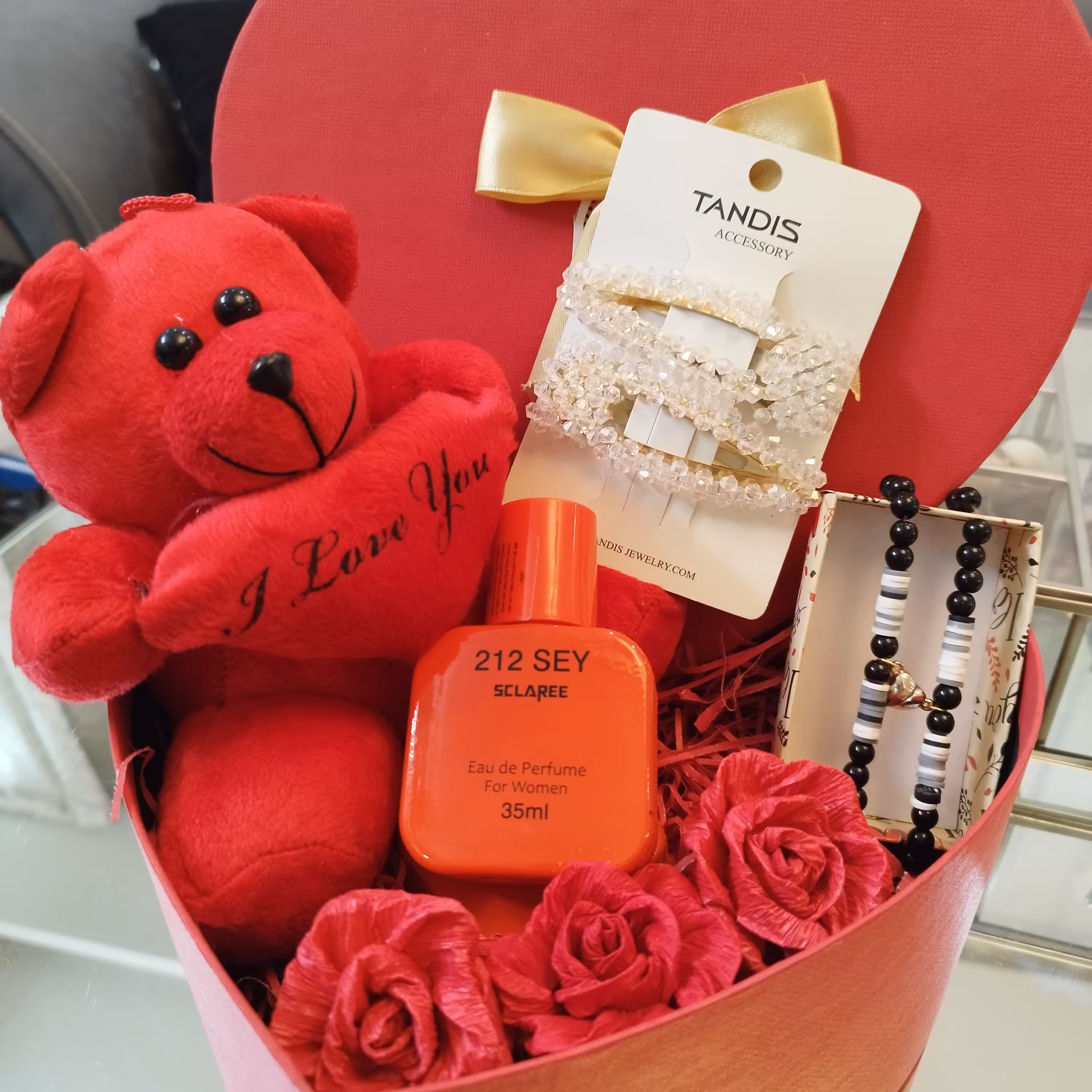 باکس هدیه ولنتاین قلبی