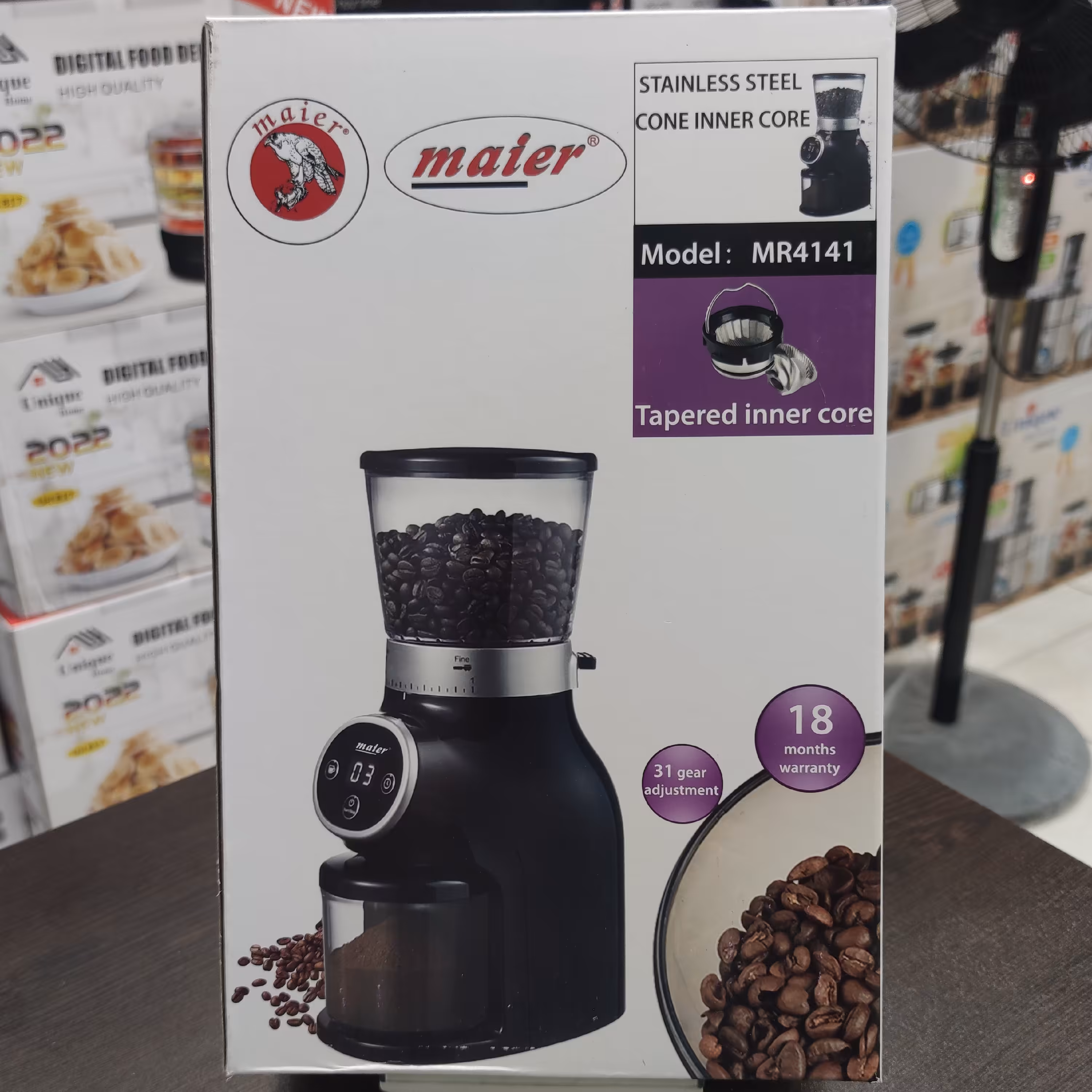 آسییاب قهوه مایر مدل 4141 maier