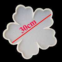 قالب سیلیکونی کد 107 ( گل پنج پر 30 سانت )