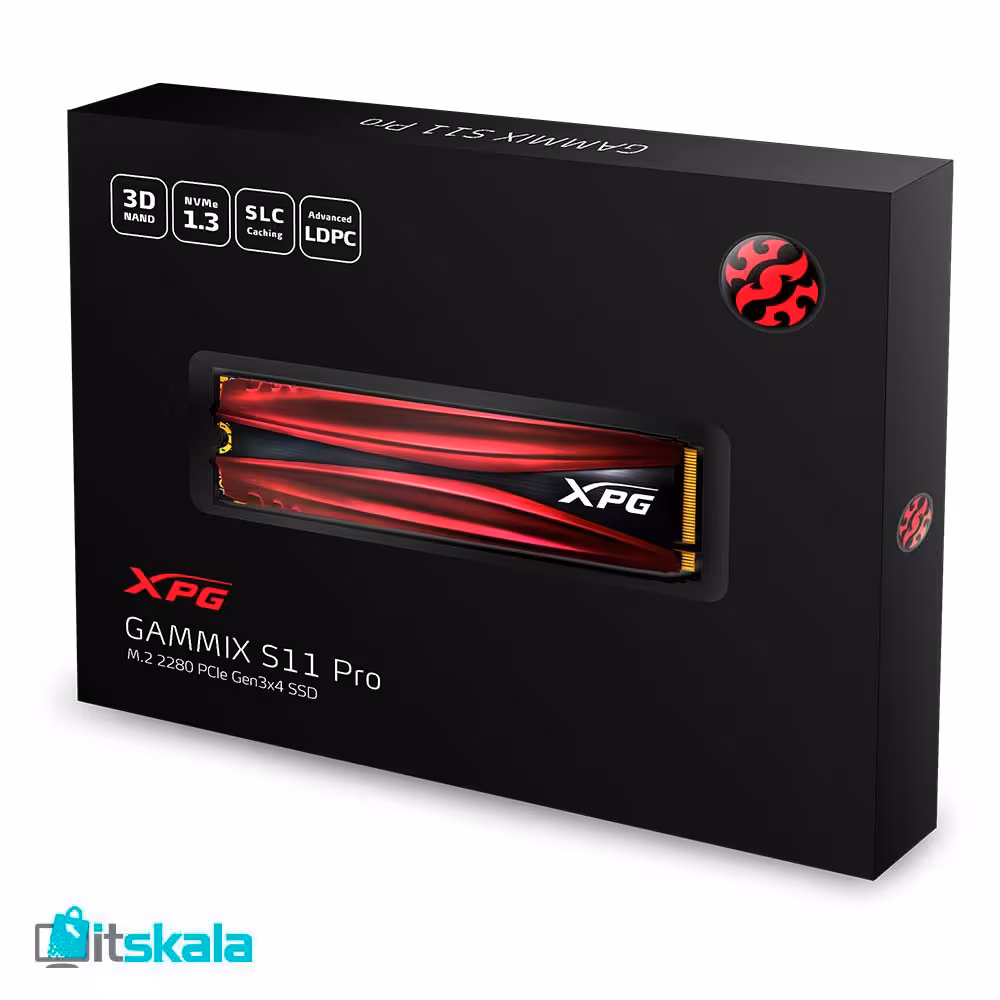 قیمت و خرید حافظه SSD ای دیتا مدل XPG S11 PRO PCIe NVMe M.2 1TB | ITSKALA