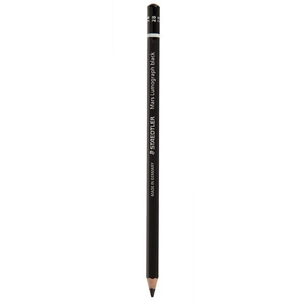 مداد طراحی استدلر مدل Mars Lumograph Black با درجه سختی 2B