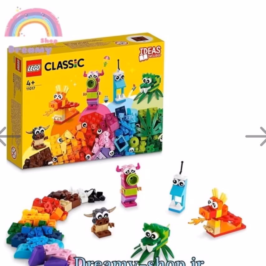 لگو کلاسیک مدل11017 برند لگو دانمارک اورجینال با ارسال رایگان