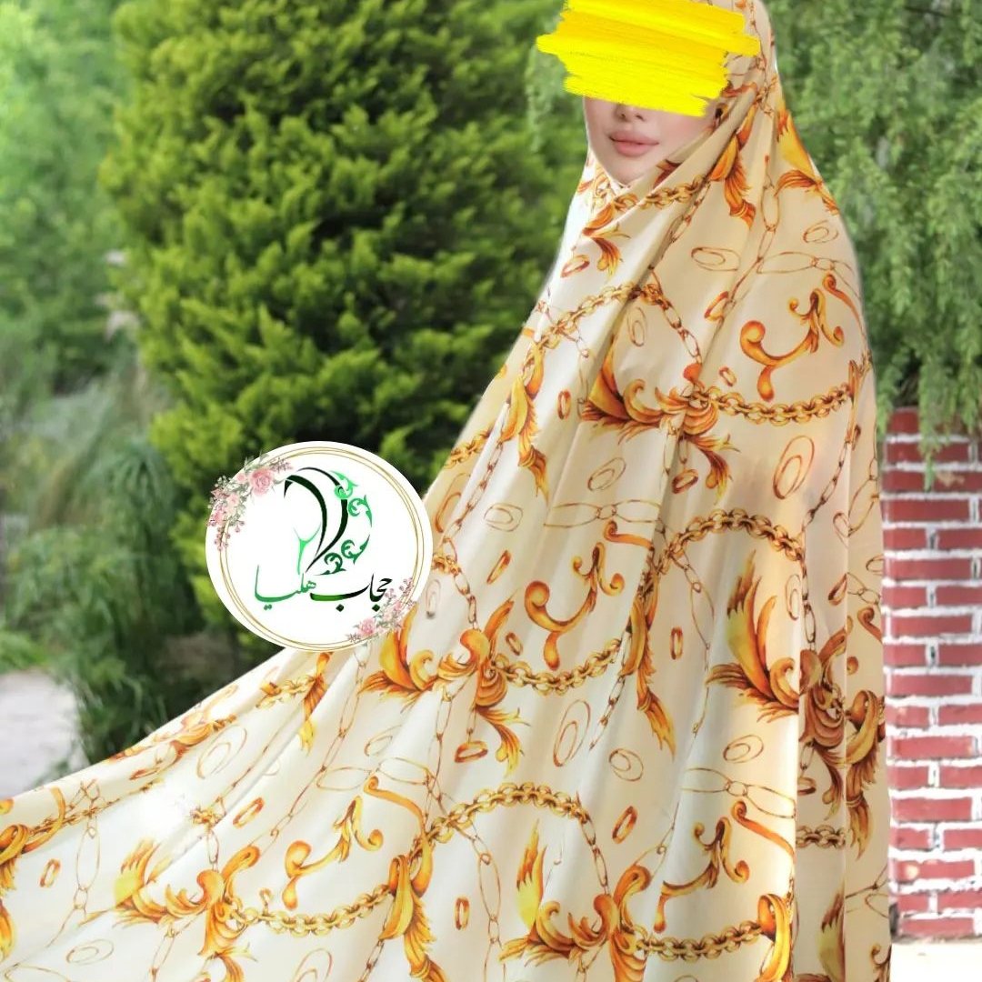 چادر رنگی مجلسی کد 60