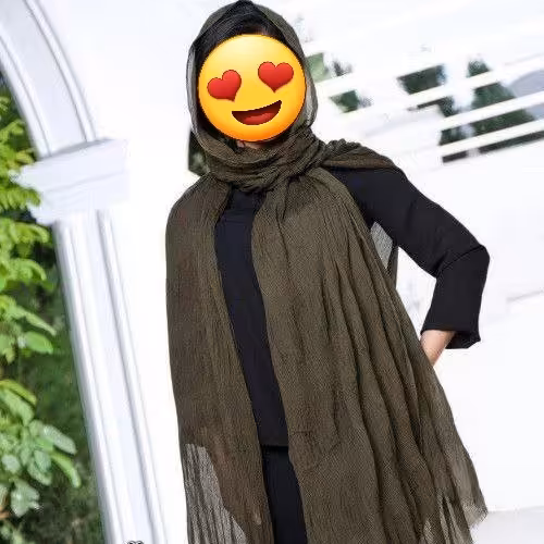 شال هنرمندی الیافی راه راه