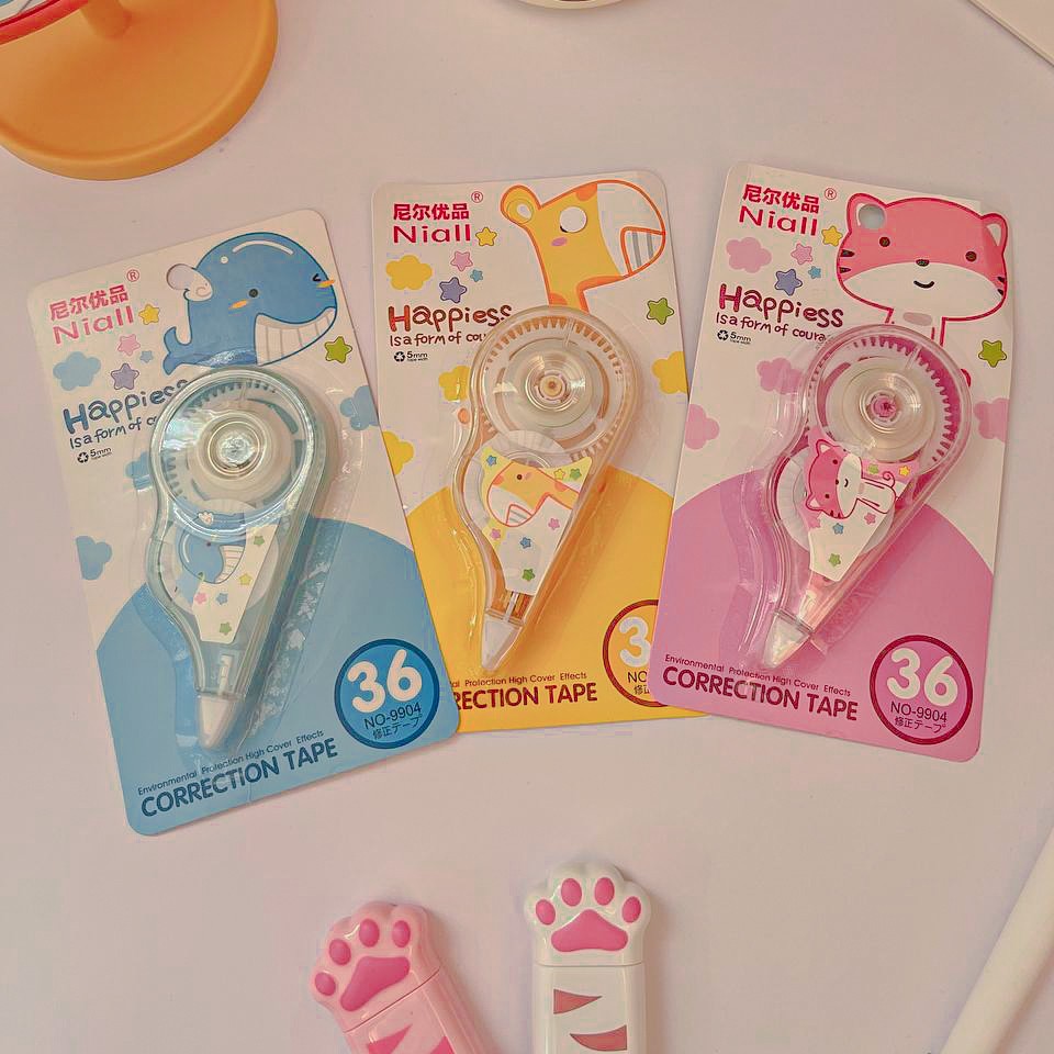 لوازم تحریر نوشت افزار لوازم تخریرفانتزی غلط گیر نواری حیوانات