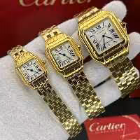 ساعت ست کارتیر طلایی رنگ