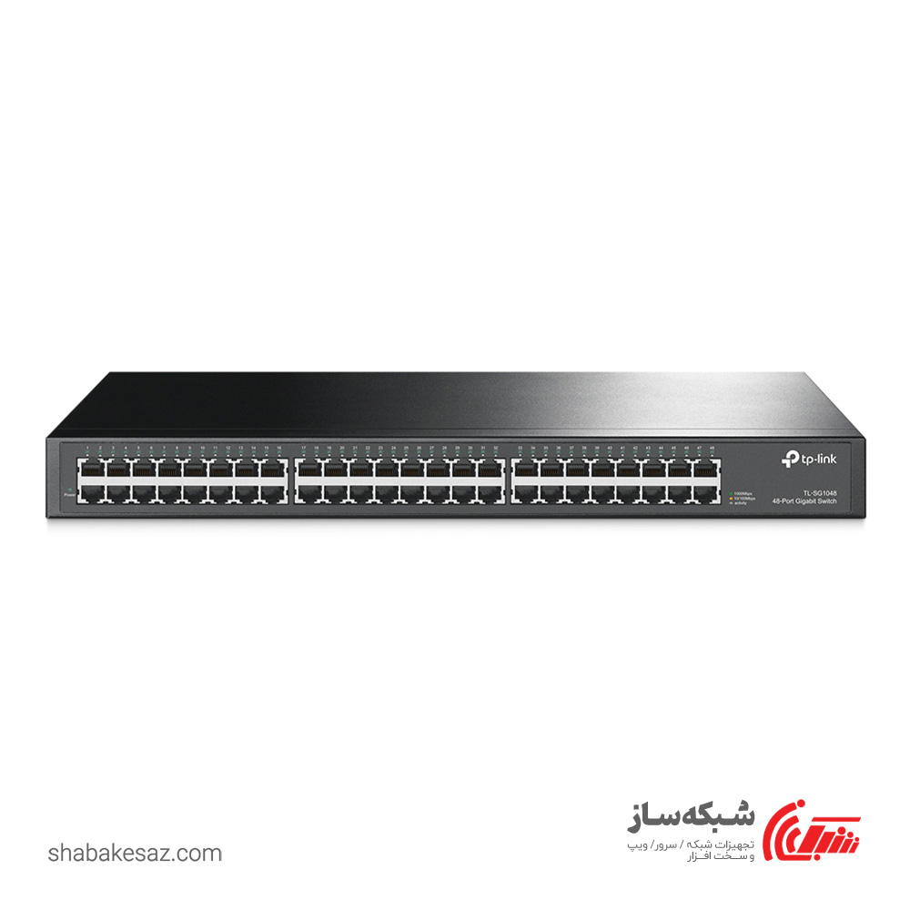 قیمت و خرید سوئیچ تی پی لینک TP-LINK TL-SG1048 گیگابیت 48 پورت رکمونت - شبکه ساز