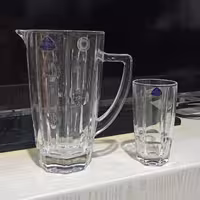 ست پارچ و لیوان ایرنا لهستان مدل هامبورگ 7 پارچه