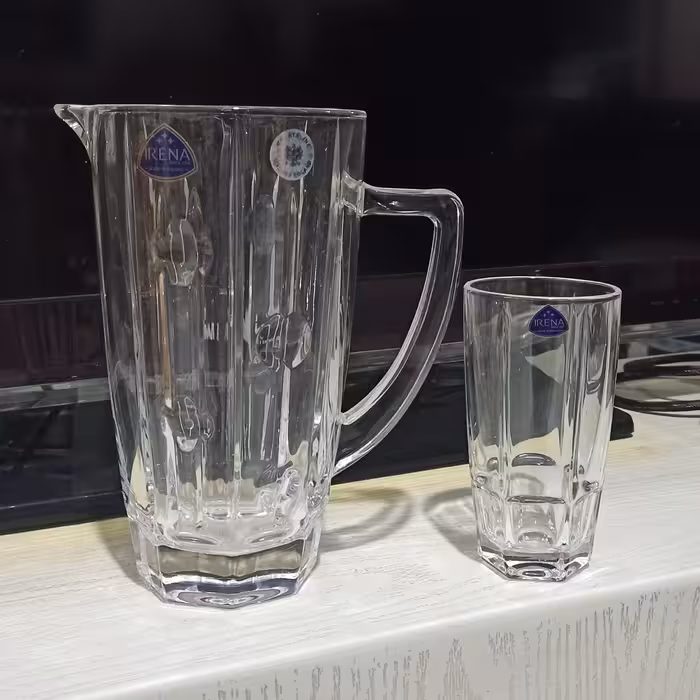 ست پارچ و لیوان ایرنا لهستان مدل هامبورگ 7 پارچه