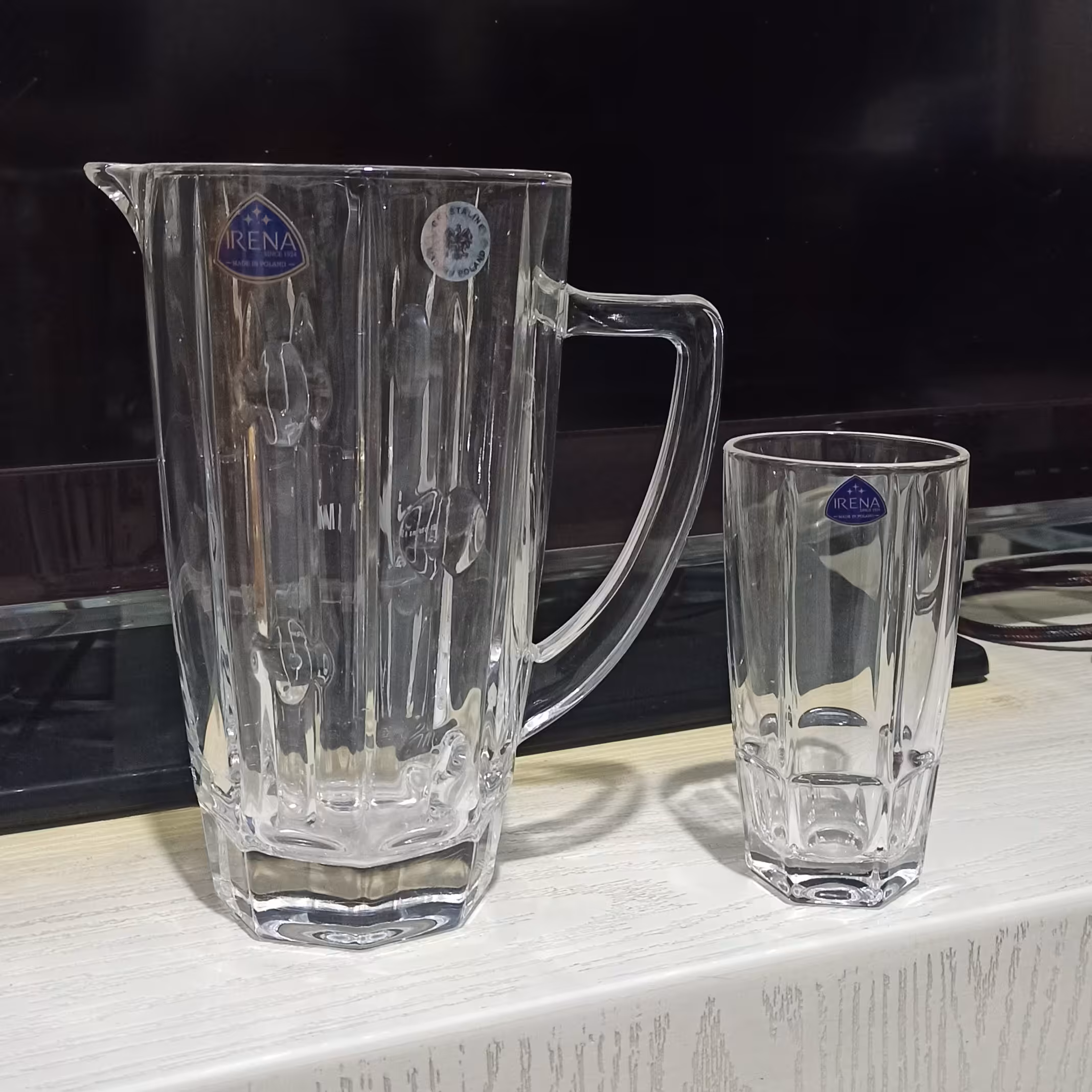 ست پارچ و لیوان ایرنا لهستان مدل هامبورگ 7 پارچه