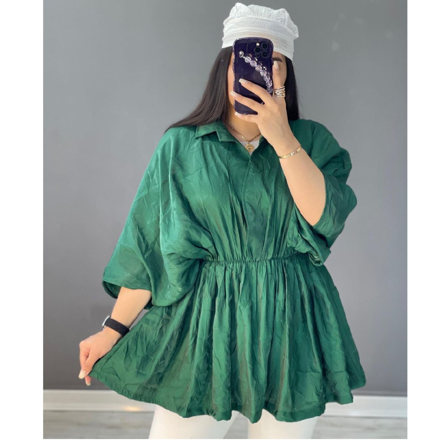 عروسکی کمر کش جواهر مانتو زنانه عروسکی مانتو کمر کش مانتو کوتاه